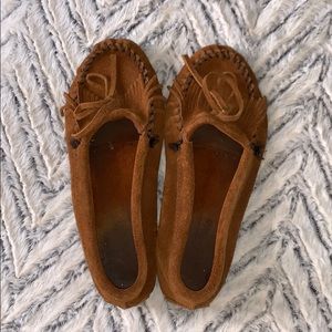 Minnetonka Suede Moccasins